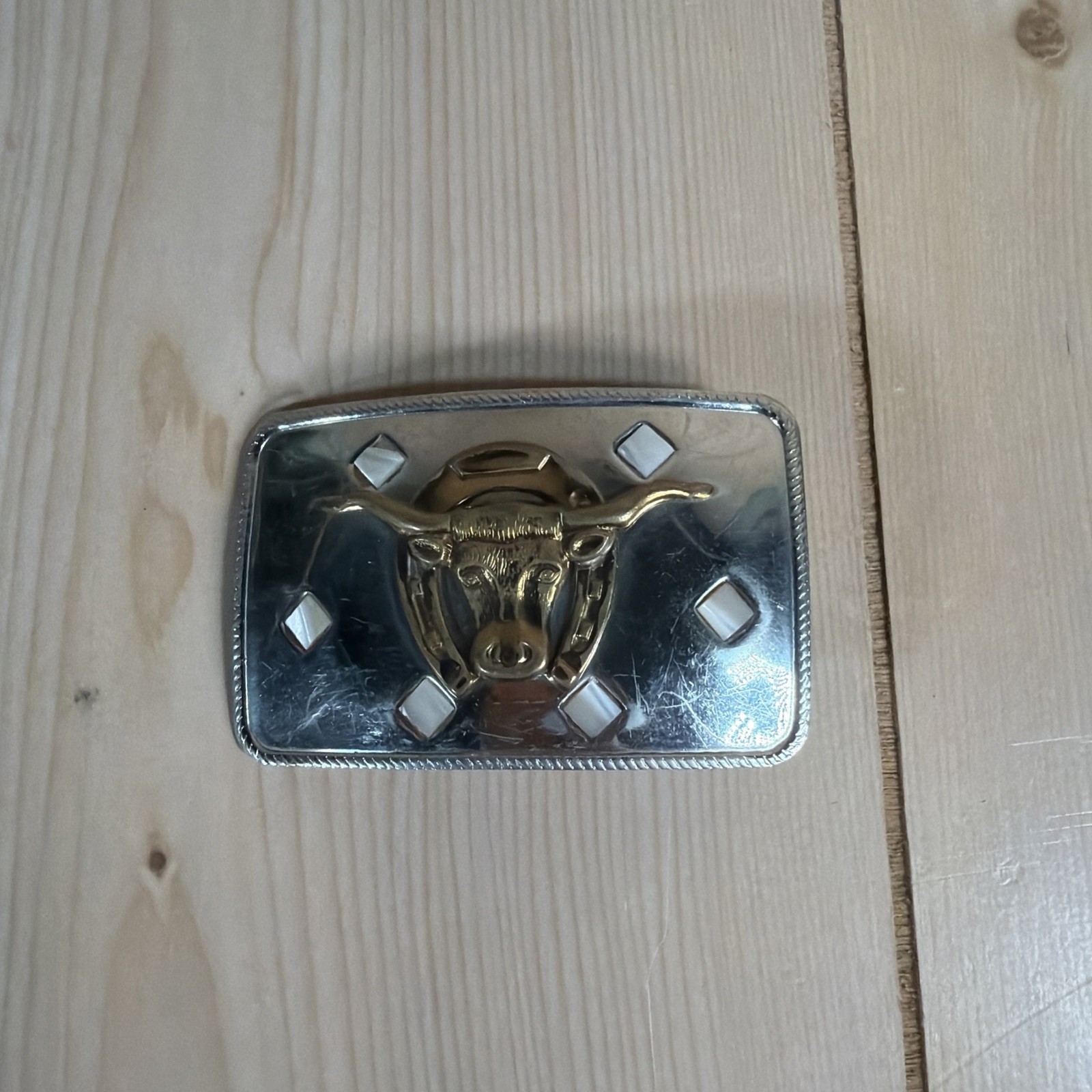 Bull Ride Rodeo Long Huge Big Cowboy Texas Western Steer Head Belt Buckle