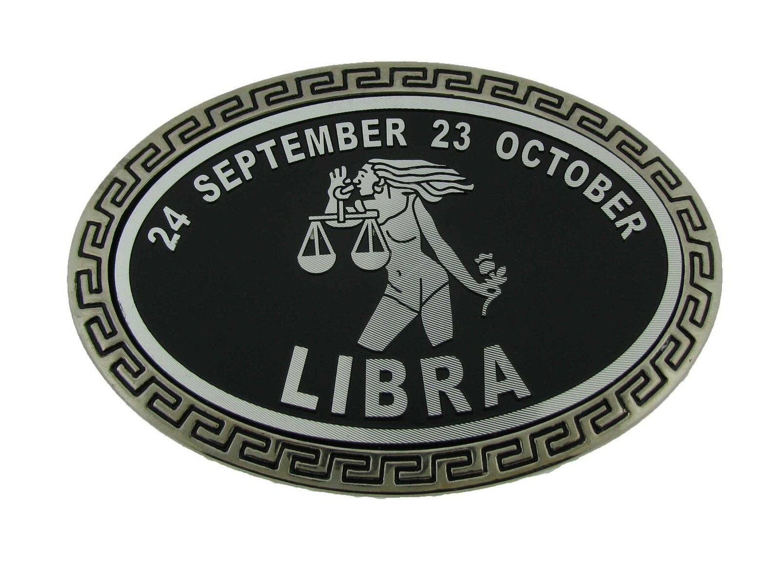 Libra Zodiac Sign Bottle Opener Belt Buckle Scale Birthday hebilla del cinturón