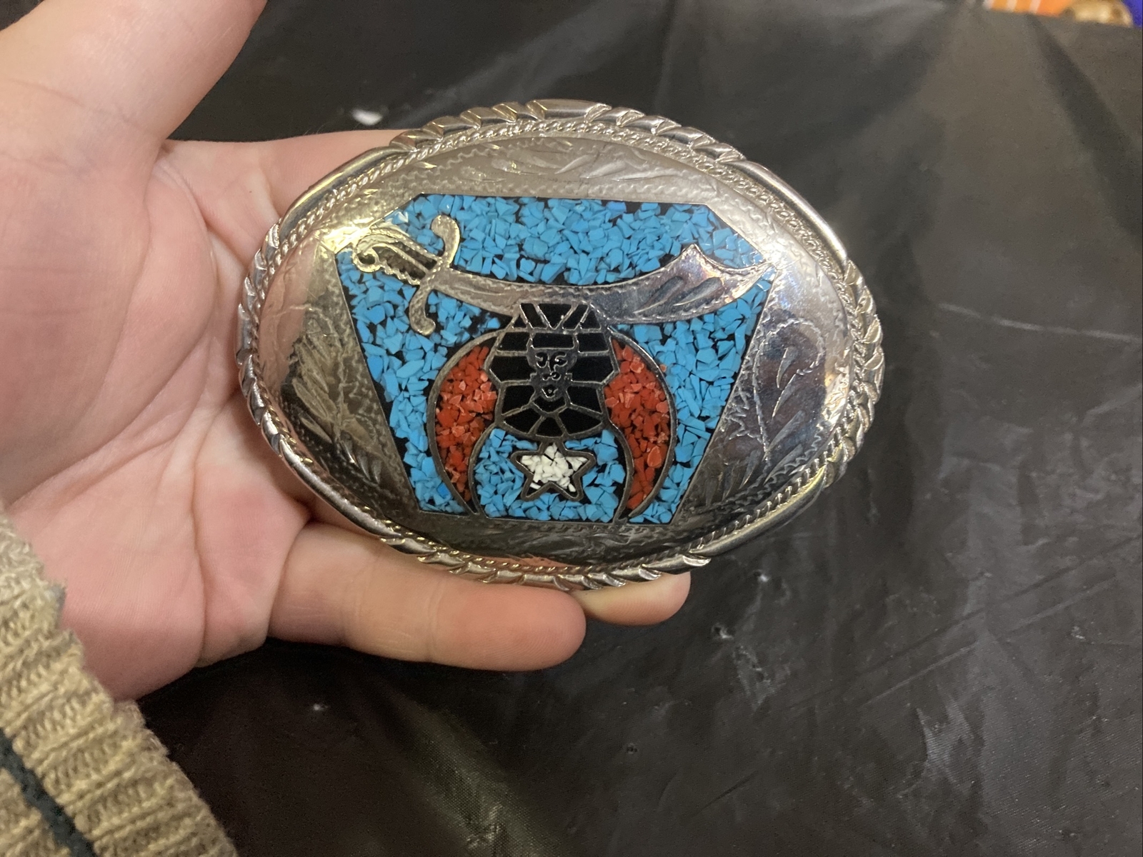 Vintage Hand Crafted Arizona Belt Buckle