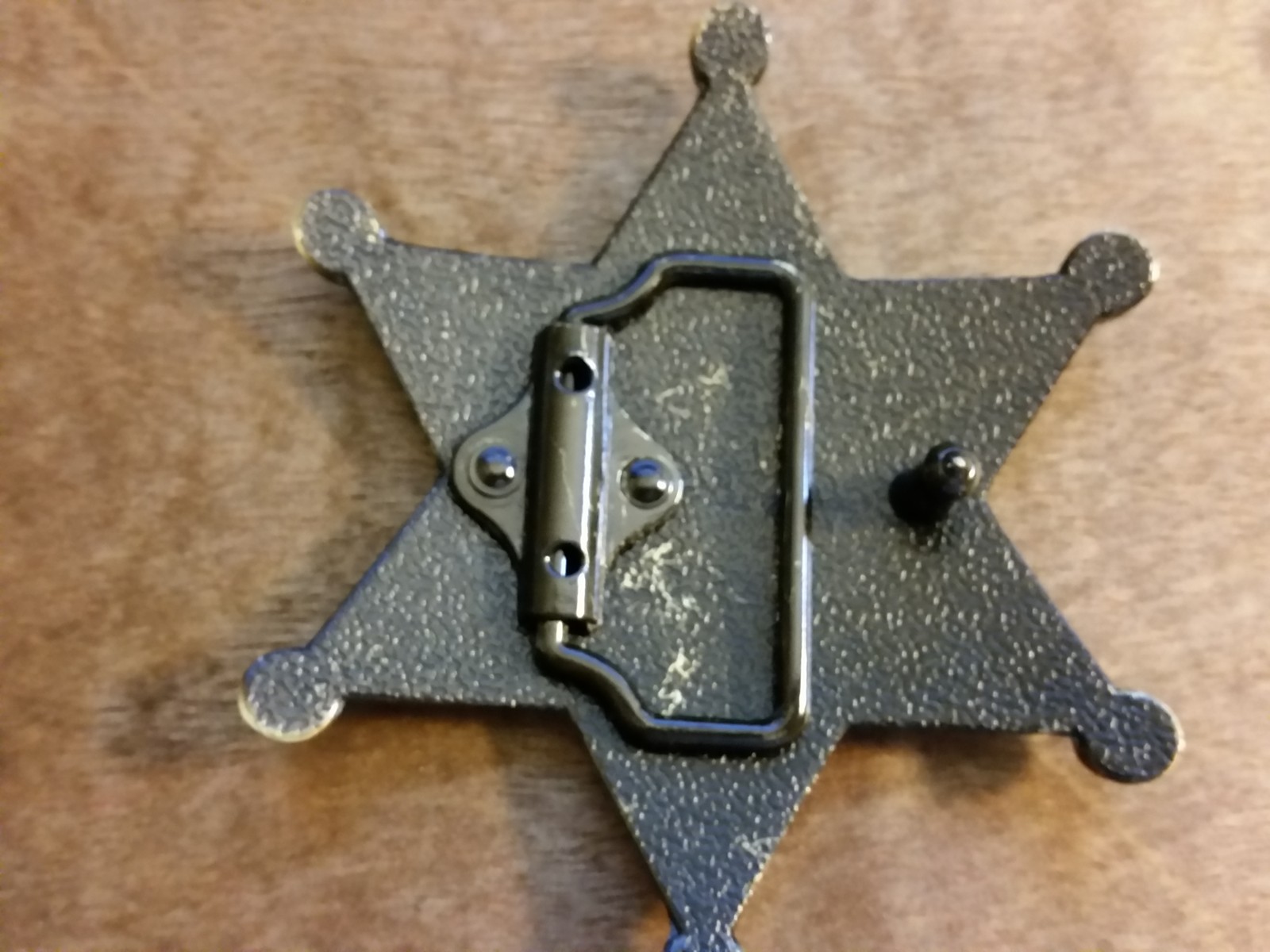 ♈ Old West Sheriff Belt Buckle ♈ Antique Bronze finish Great gift.Western