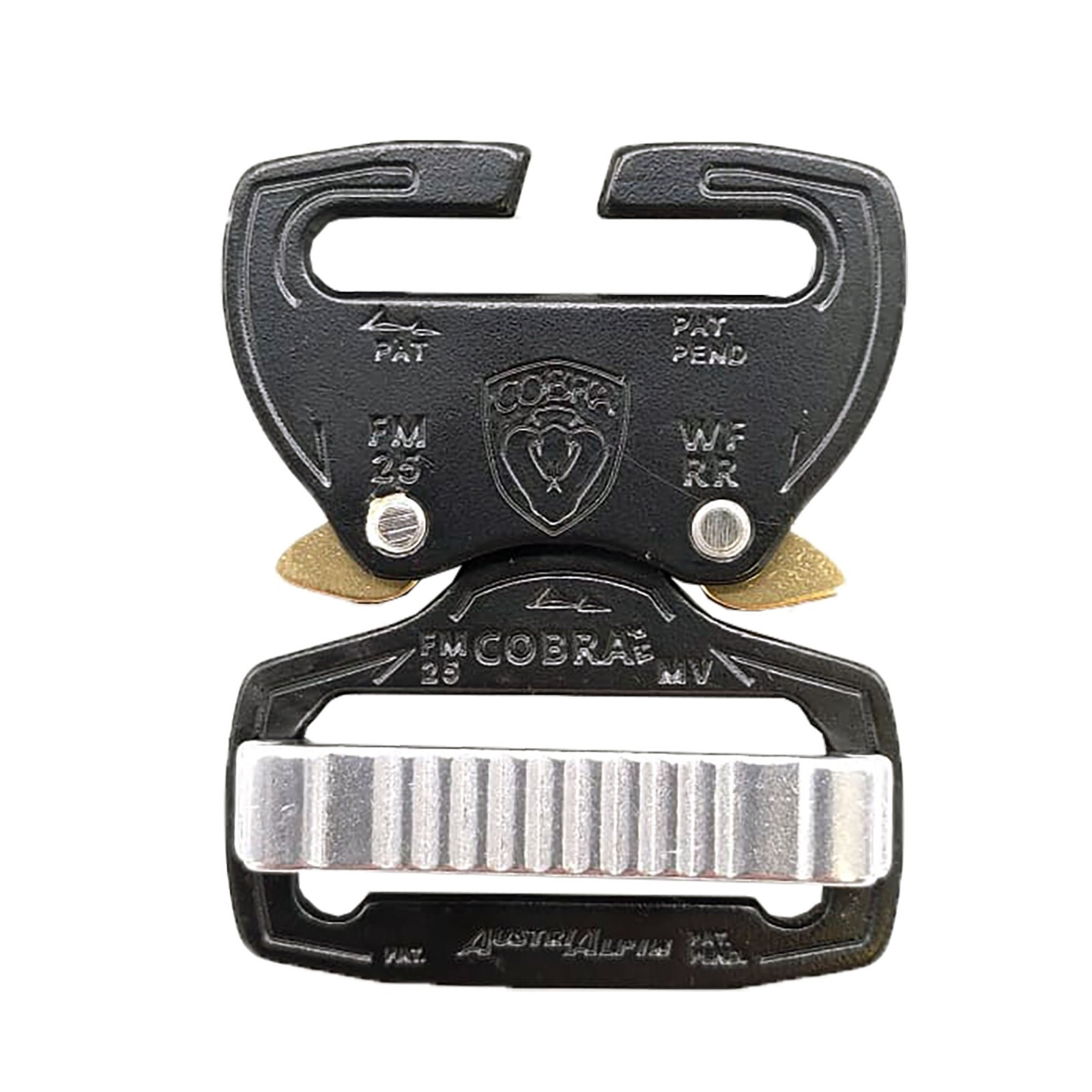 AustriAlpin Cobra Buckle Retrofit RnR 25mm / 1&Prime; Black Fashion Model – FM25KVF-RR