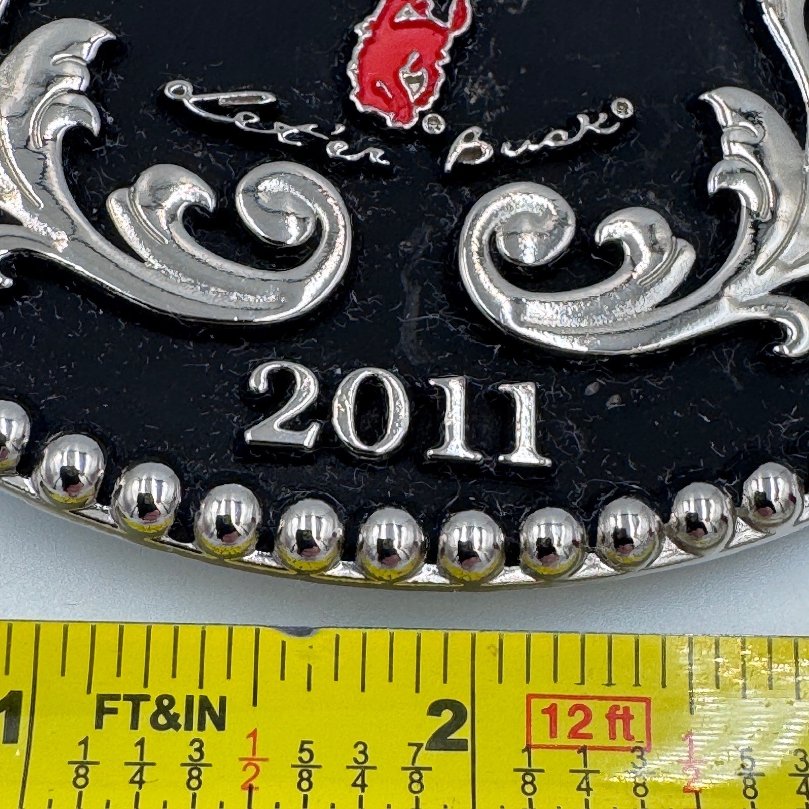 Montana Silversmiths Pendleton Whisky 2011 Let&rsquo;er Buck Western Belt Buckle