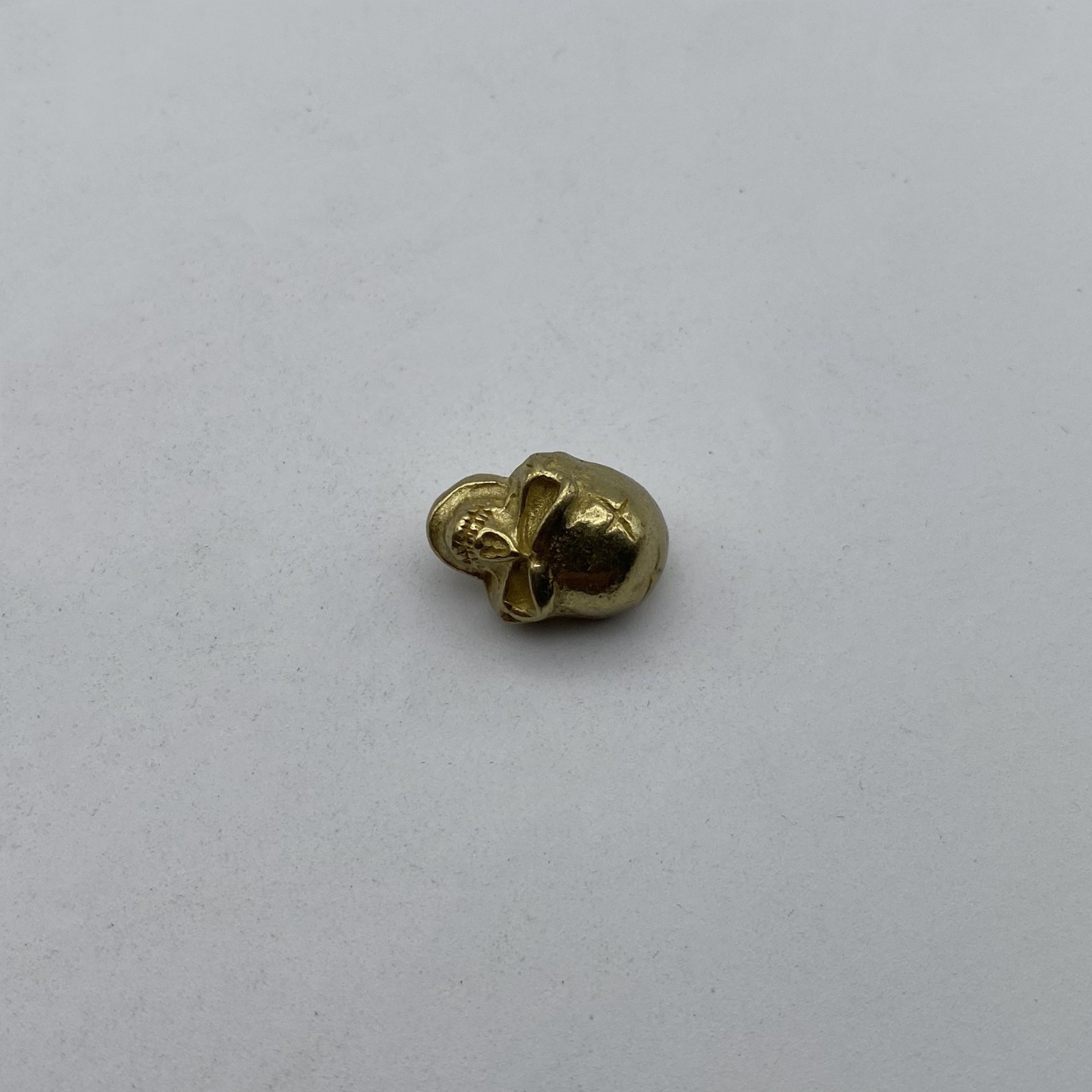 Brass Skull Sewing Button,Clothing Shank Button,Brass Sewing Button lot