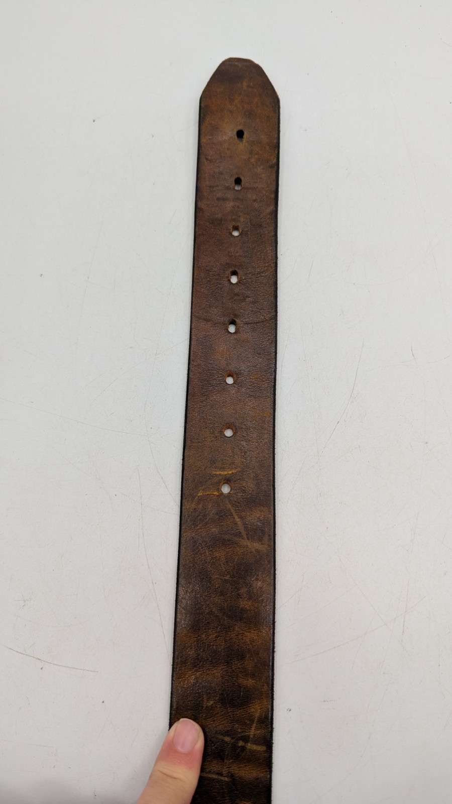 vintage 1970s leather belt & buckle MICHELOB beer SOLID BRASS cowboy WESTERN
