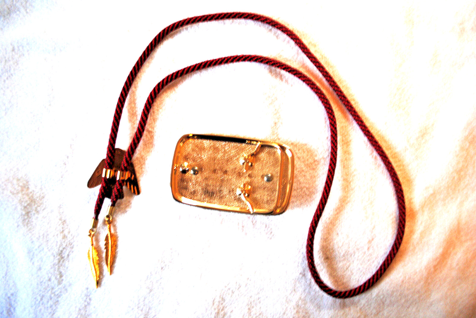 Western Belt Buckle and Bolo Set