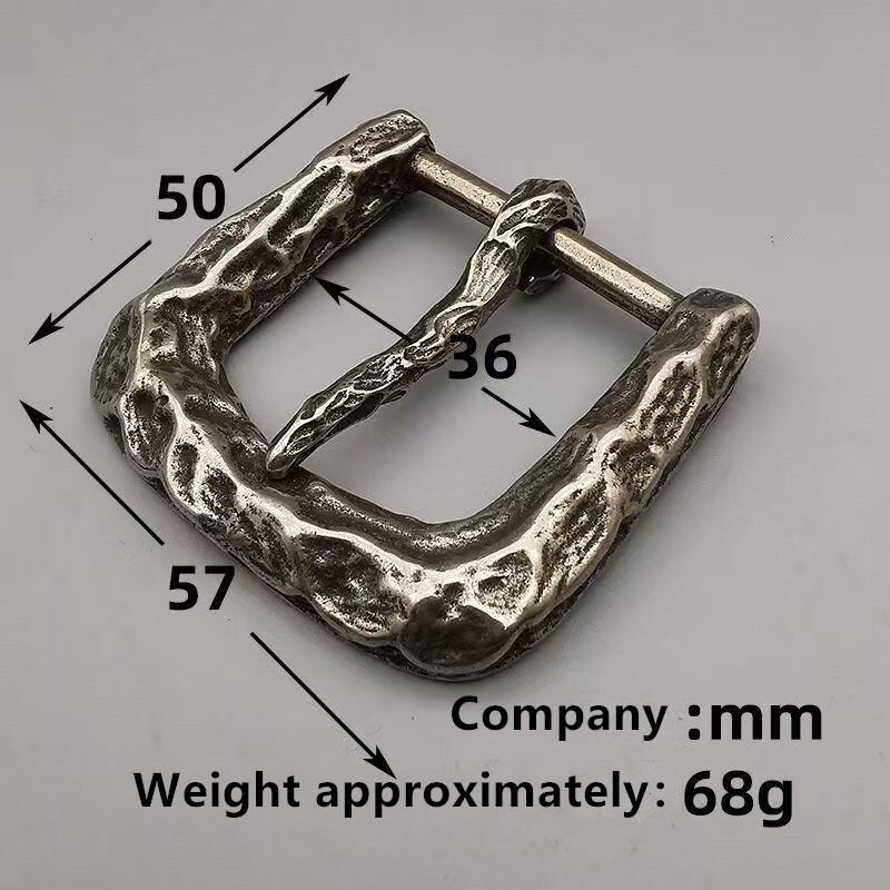 Men&rsquo;s copper belt buckle brass white copper belt buckle needlebuckle accessories