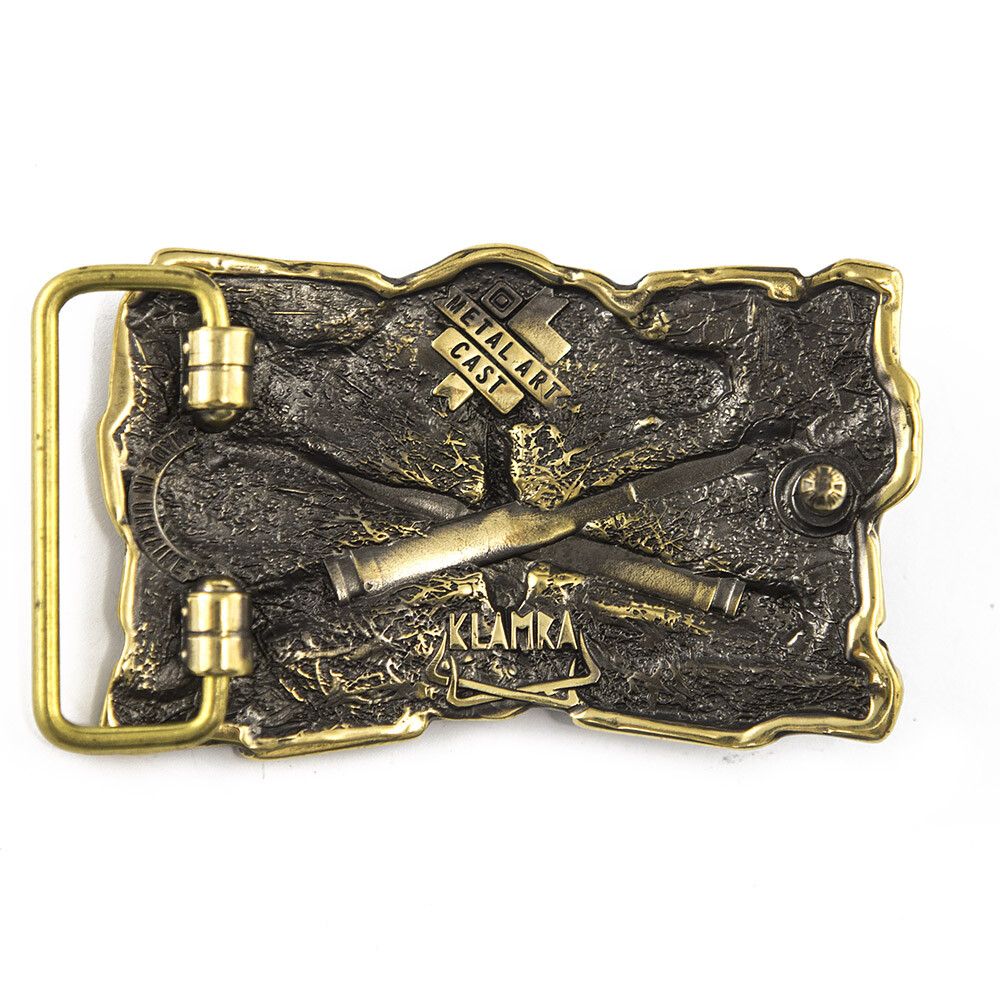 Brass belt buckle Gods of war, Military field artillery cannons, Rocket Forces