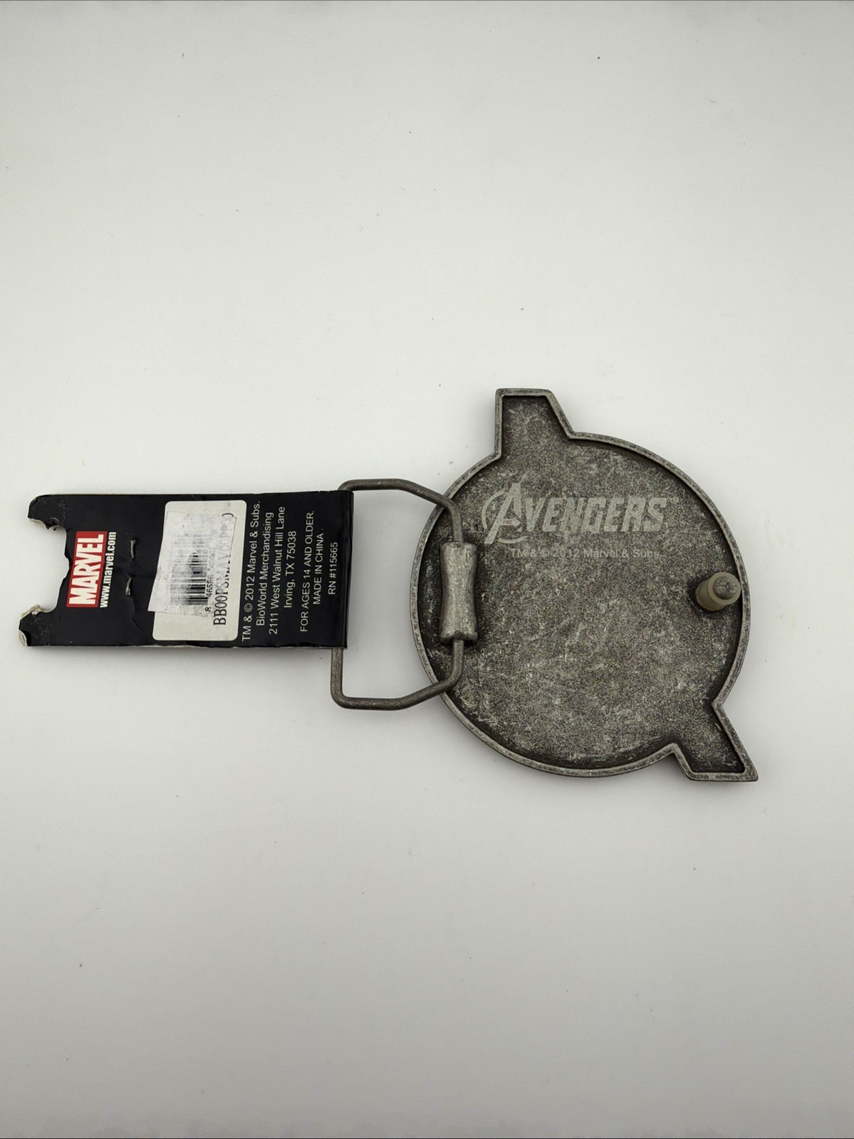 The Avengers Officially Licensed Metal Belt Buckle | Brand New & Sealed!