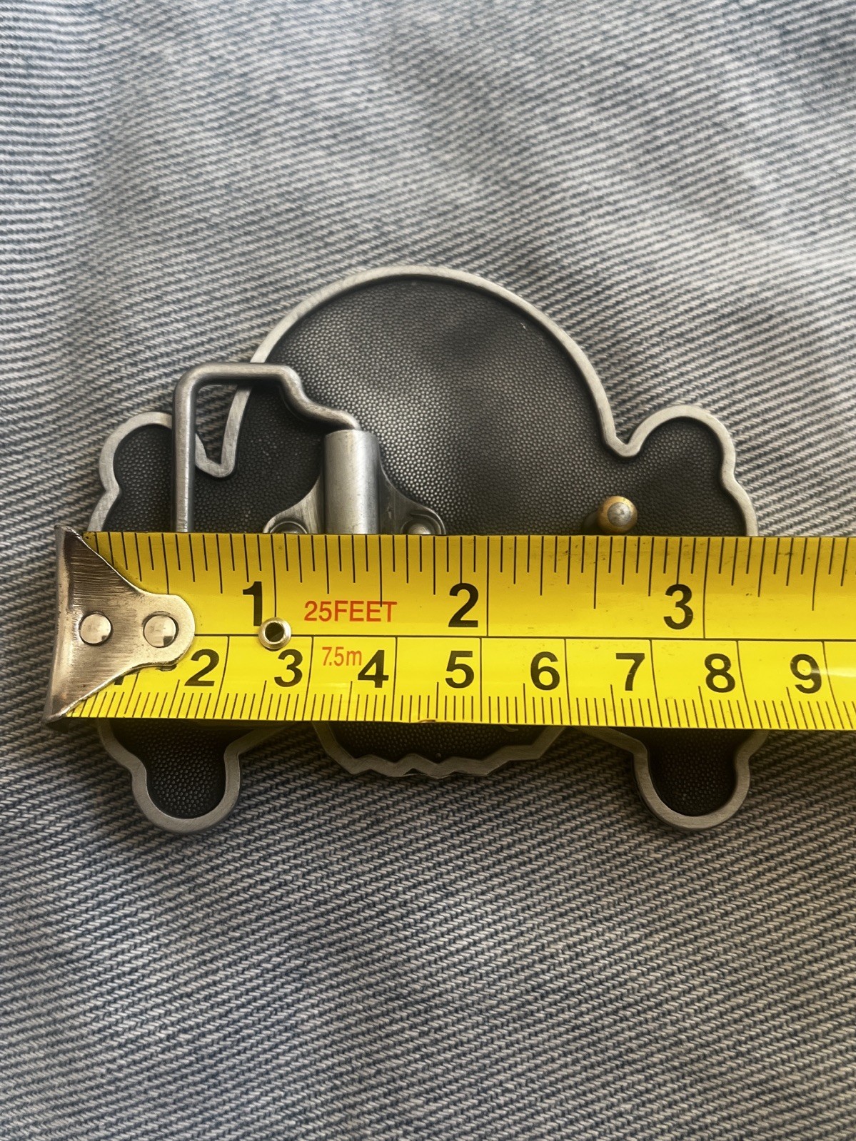 Belt buckle Pink Punk Rock Tattoo Skull Metal Fashion Belt Buckle