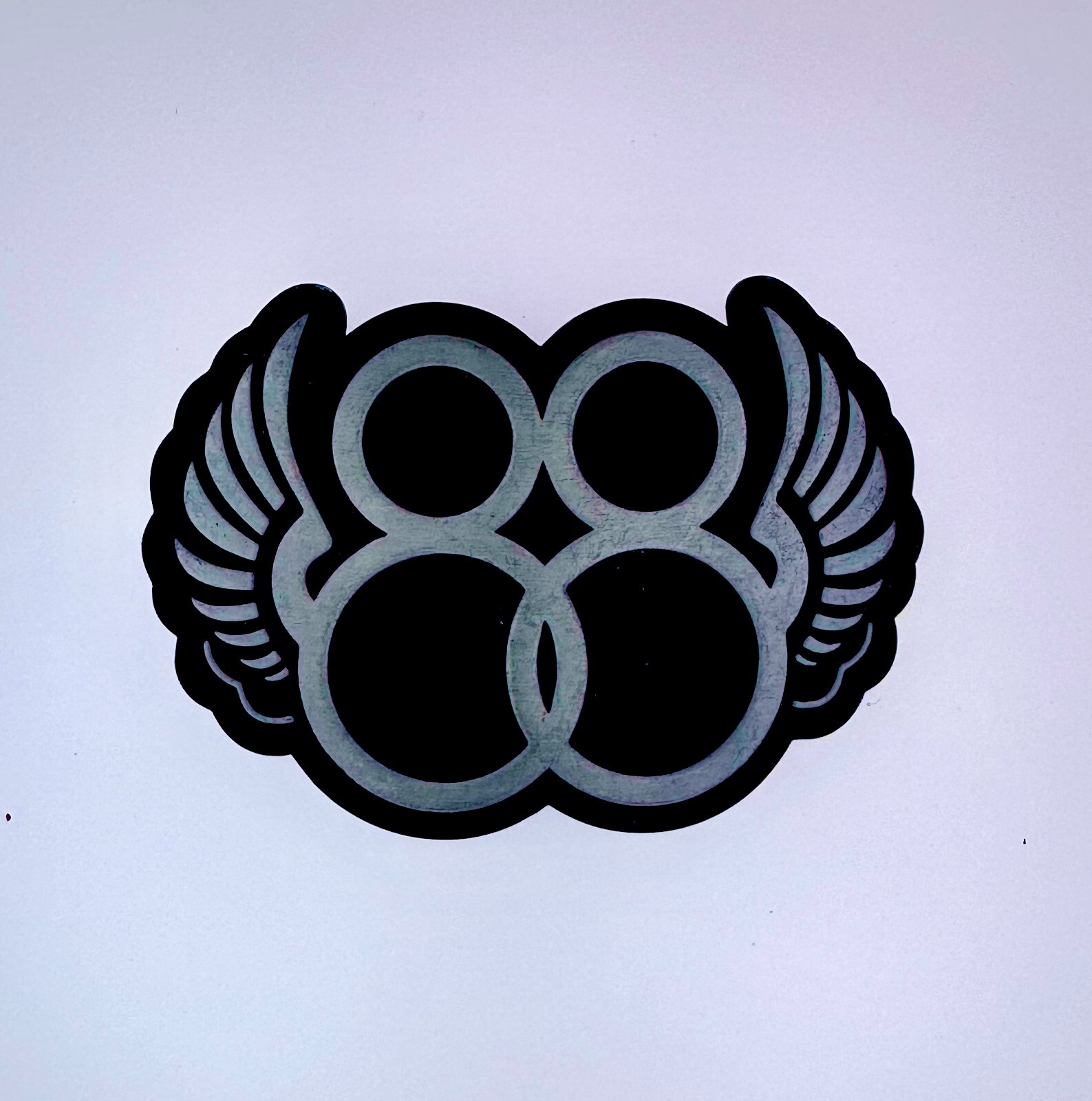 88 Wings Classic Belt Buckle | American Western Silver Vintage Buckle