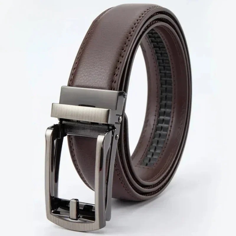 2025 Unisex Classic Business Belts for Jeans Leather Men&rsquo;s Women&rsquo;s 3.5cm Click B
