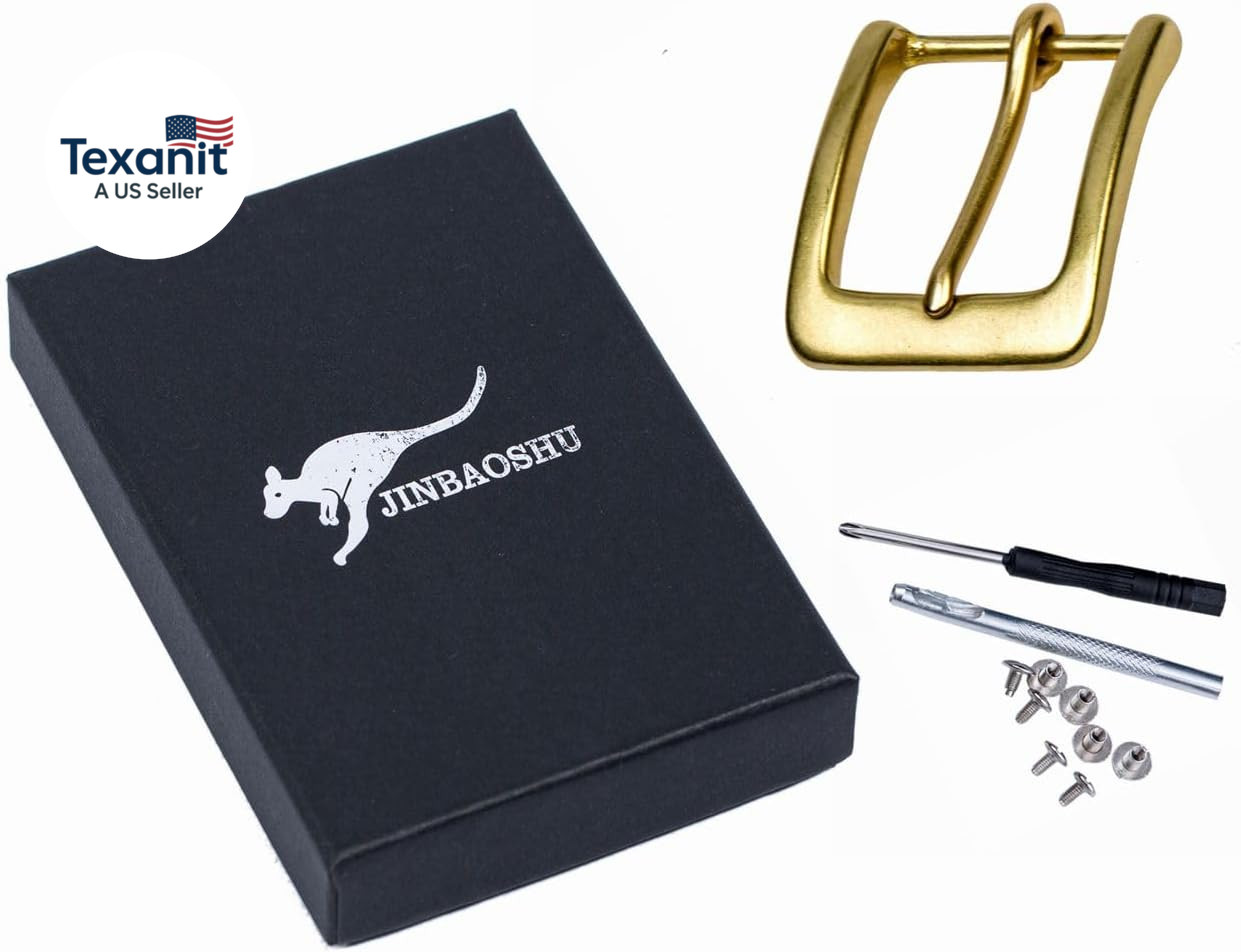 1.5&Prime;(38Mm-40Mm) Belt Buckle Brass Stainless Steel Men&rsquo;S Replacement Single Prong