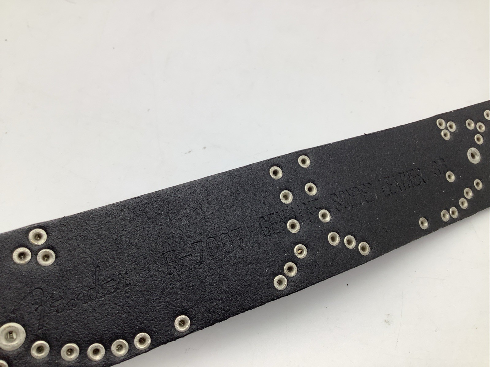 Fender Studded Belt -Officially Lic by Fender-Size 36 New Belt & Buckle