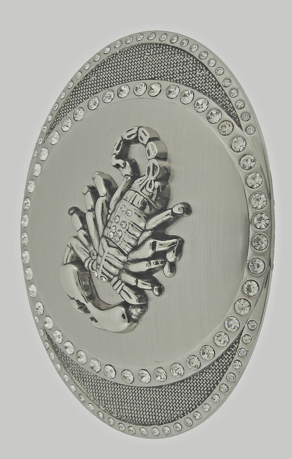 Scorpion Belt Buckles Vintage Men Silver Metal Zodiac Sign Western Cowboy Rodeo