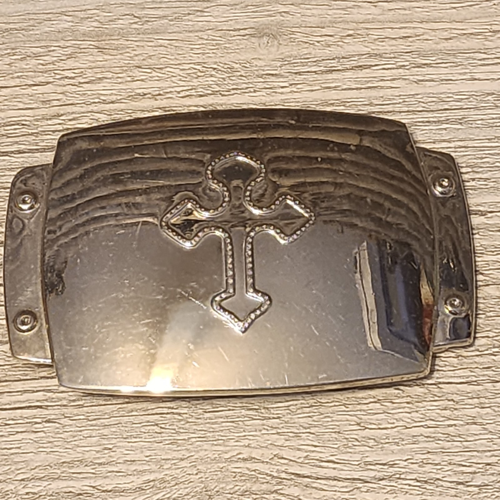 Choice – Vintage Belt Buckle Eagle Fur Rendezvous Cross Crockett Spinning Spur