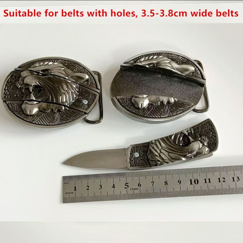 Fashionable smooth buckle men&rsquo;s belt buckle head with needle buckle trend
