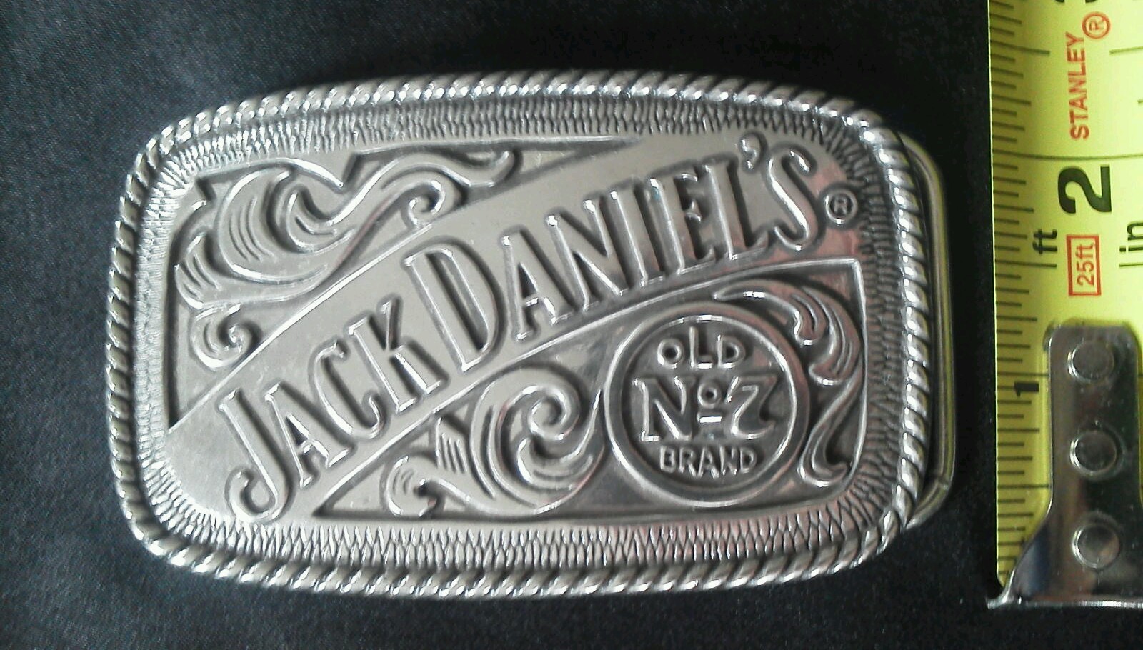 JACK DANIEL&rsquo;S OLD NUMBER NO. 7 BRAND BELT BUCKLE