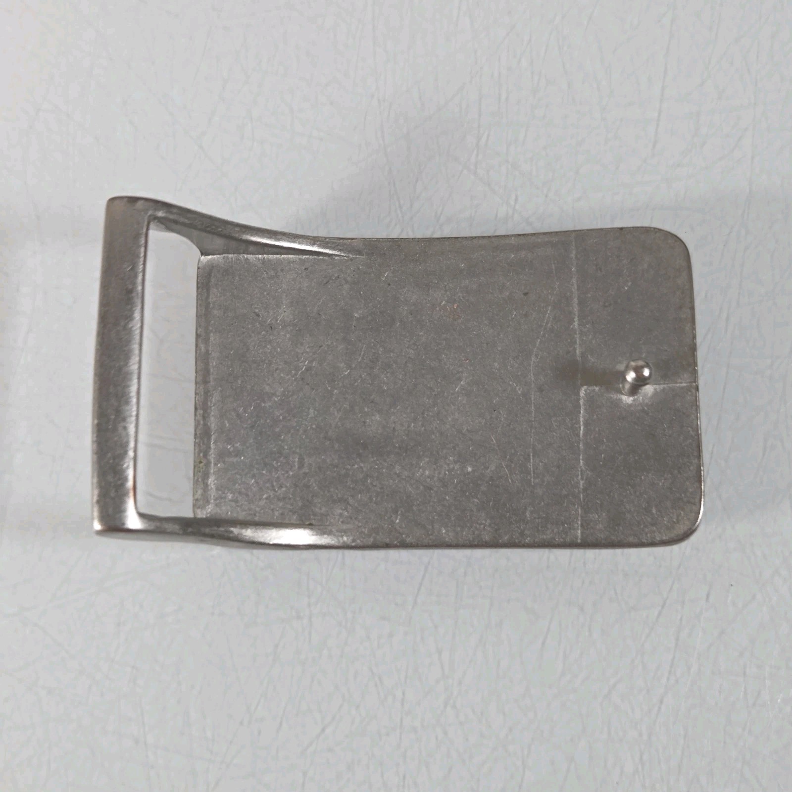 Armani Exchange Black Metal Belt Buckle