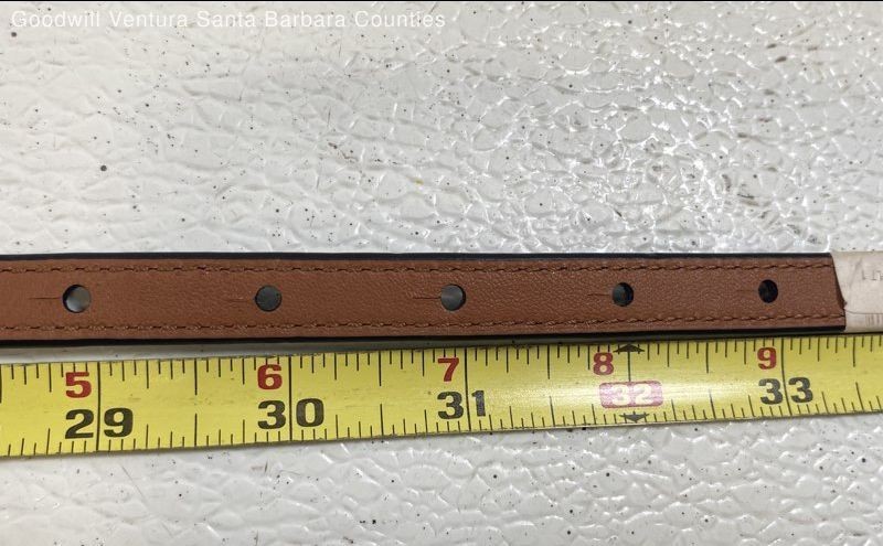 Tory Burch Reversible Logo Belt in Black & Classic Tan-Waist-26-30&Prime;-Sz S