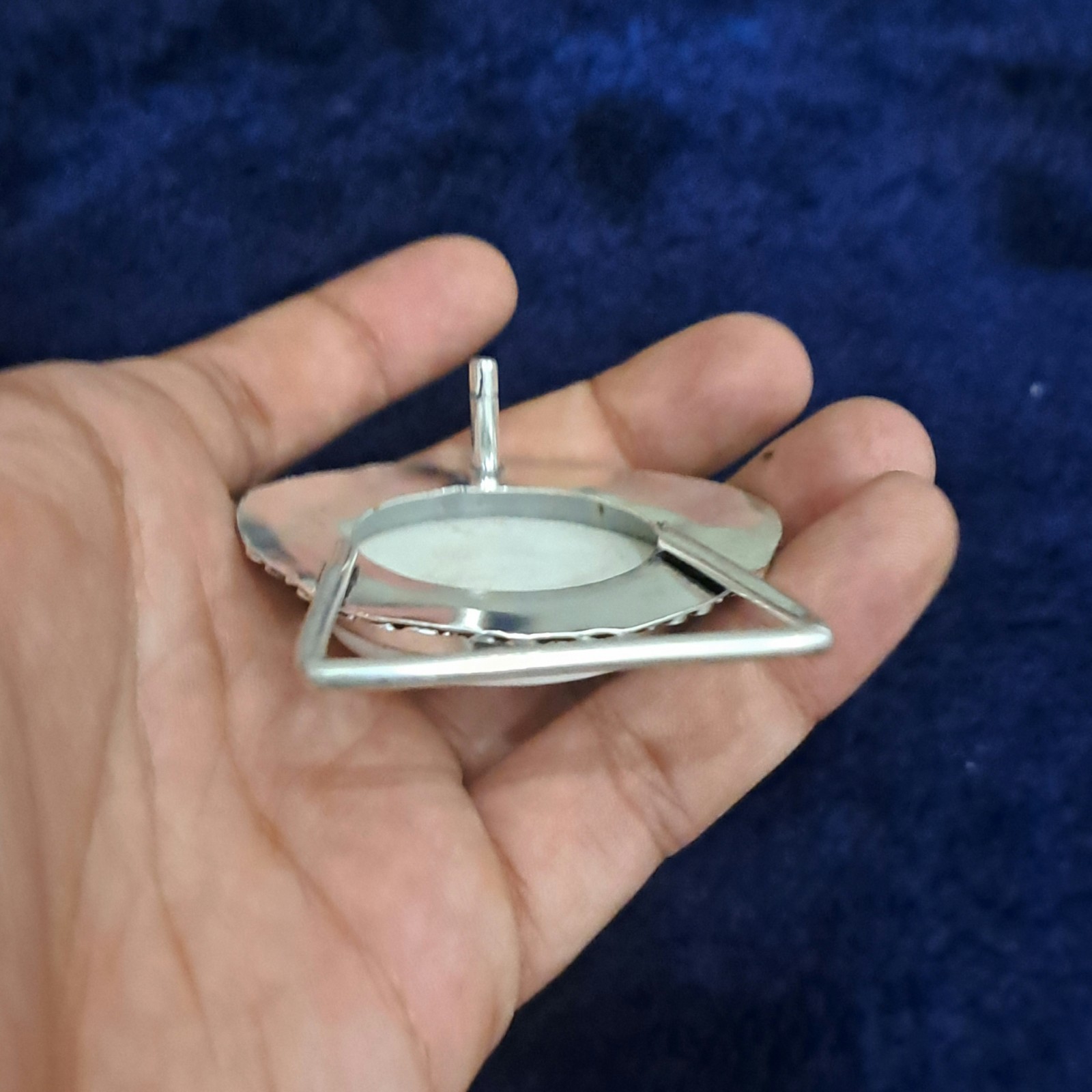 Handmade Belt Buckle Natural Scolecite Gemstone Western Belt Buckle For Men