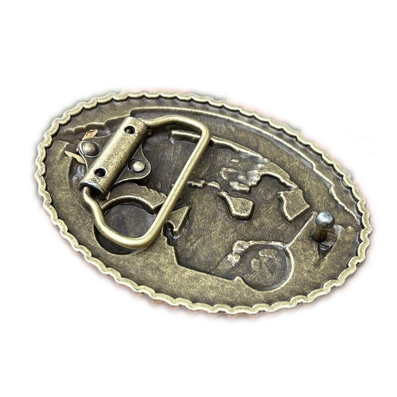 Born to be free belt buckle for men&rsquo;s Western cowboy motorcycle riding
