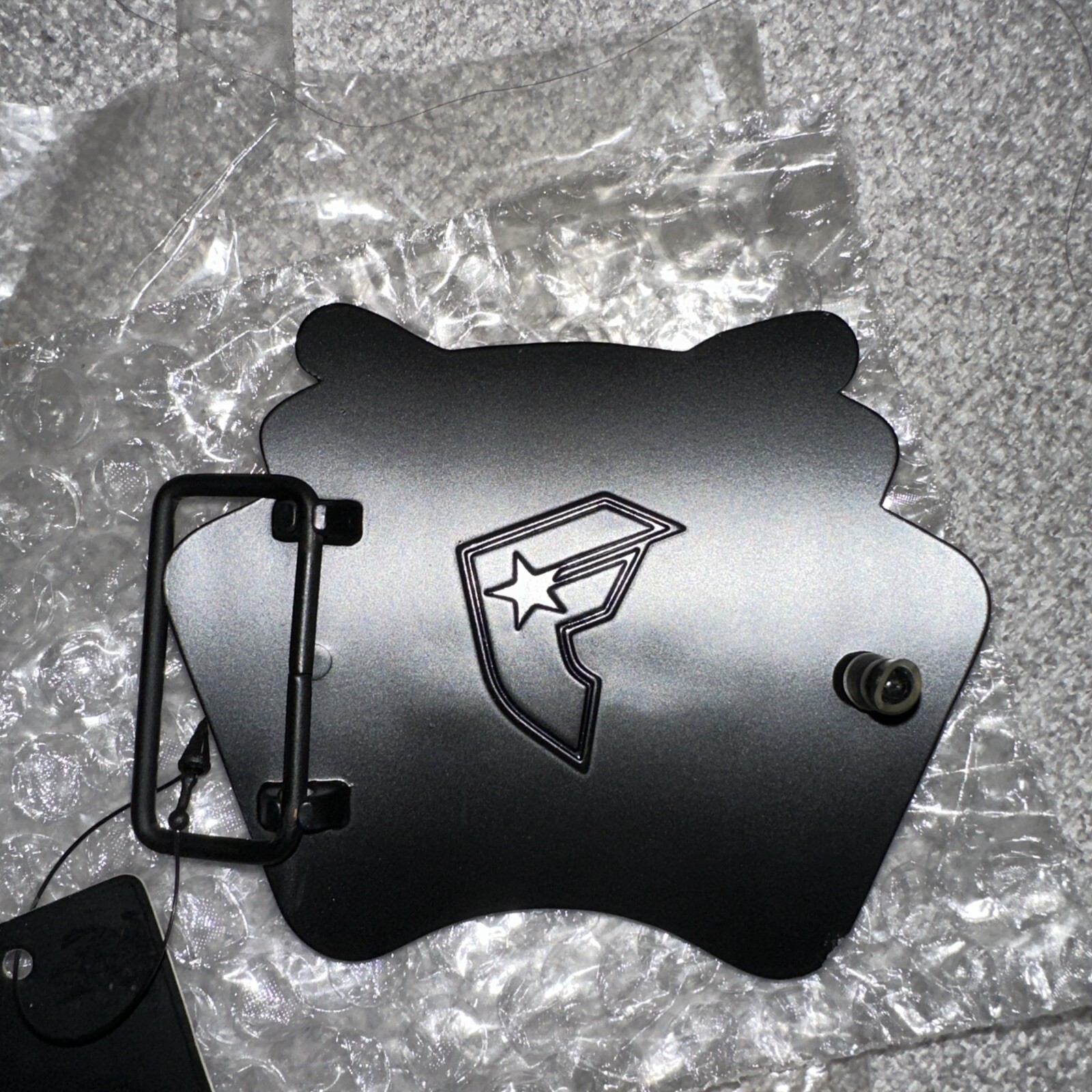NWT Famous Stars And Straps Without My Stereo Buckle Matte Black Travis Barker