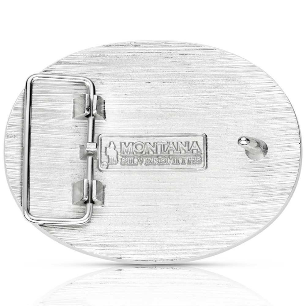 Montana Silversmiths Officially Licensed Whiskey Bent Western Belt Buckle