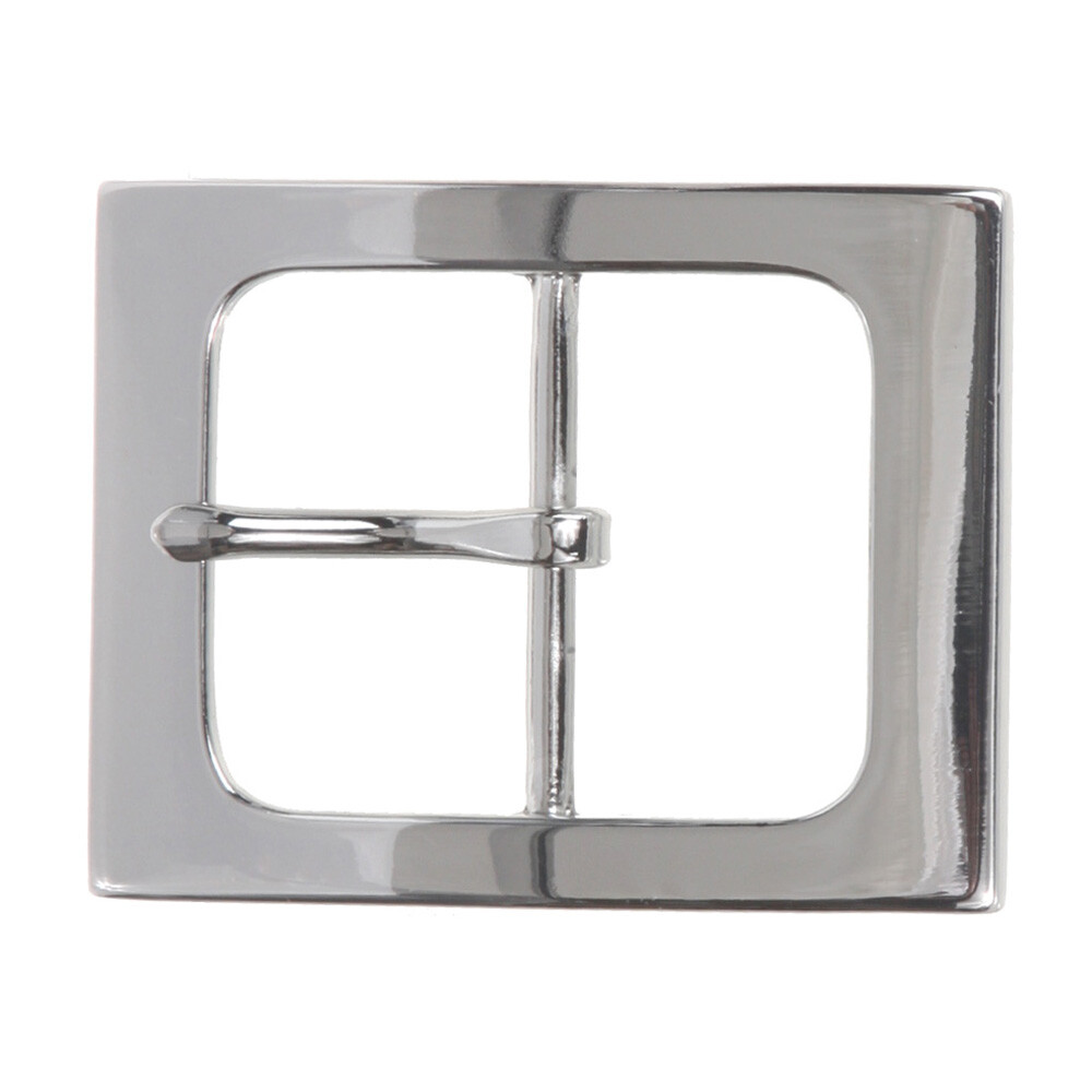 1 1/2&Prime; (38 mm) Nickel Free Single Prong Rectangular Belt Buckle