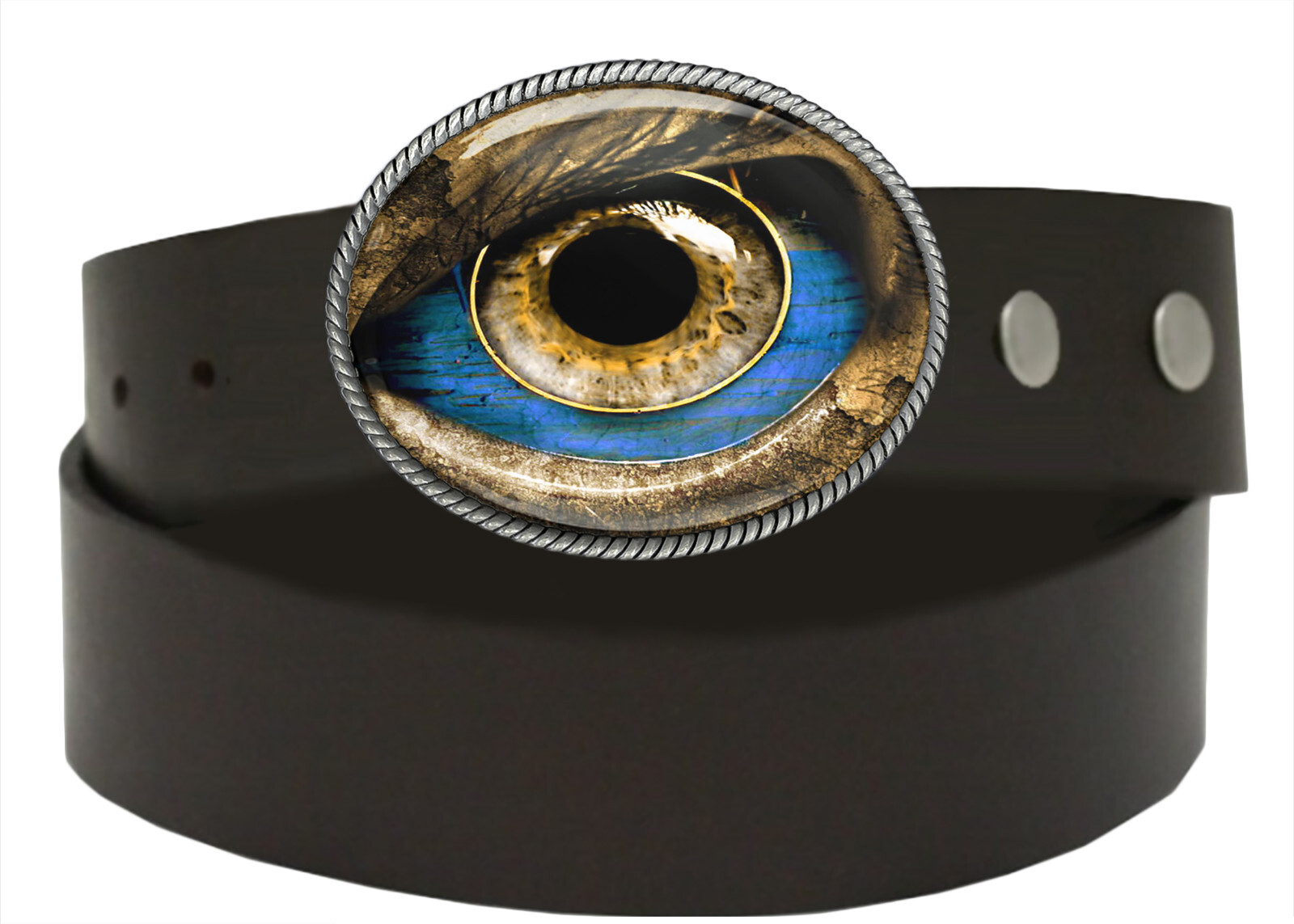 Alien Monster Eye Unisex Handmade Artisan Belt Buckle
