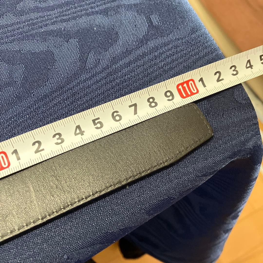 Louis Vuitton Pre-Owned Black Reversible Belt 110Cm