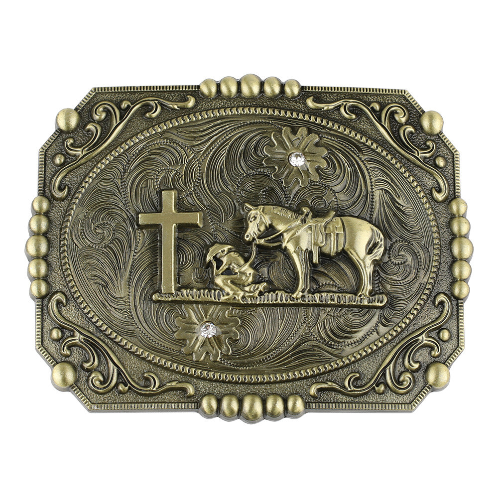 Eagle belt buckle Western cowboy motorcycle riding belt buckle
