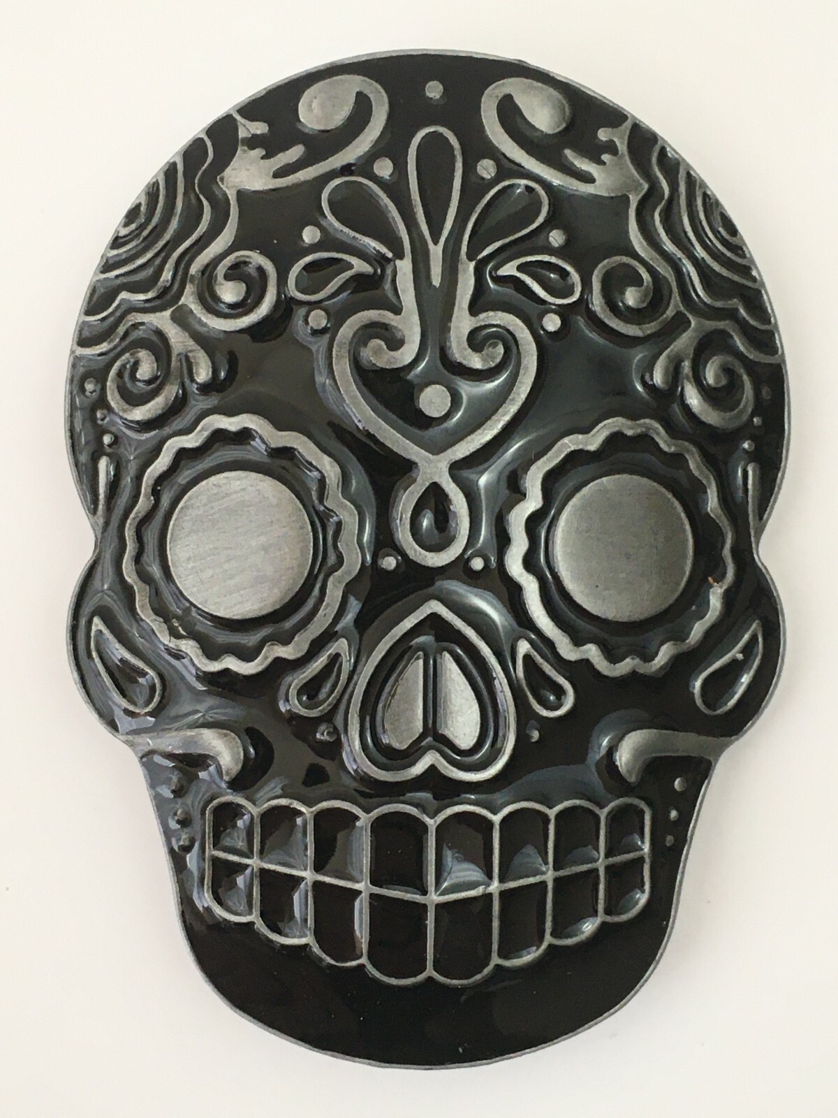 Day of the Dead Belt Buckle Skull Mexico Mexican Skulls Mayan Aztec Belt Buckles