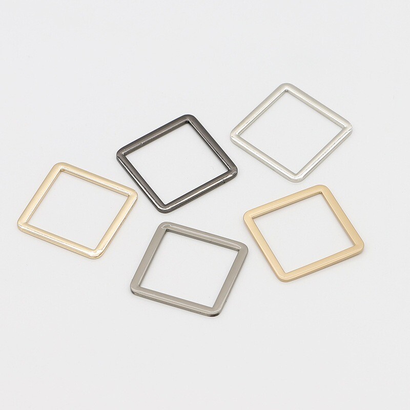 1pc Solid Metal Belt Buckle 45 mm Square Replacement Buckle for Backpack Bag DIY