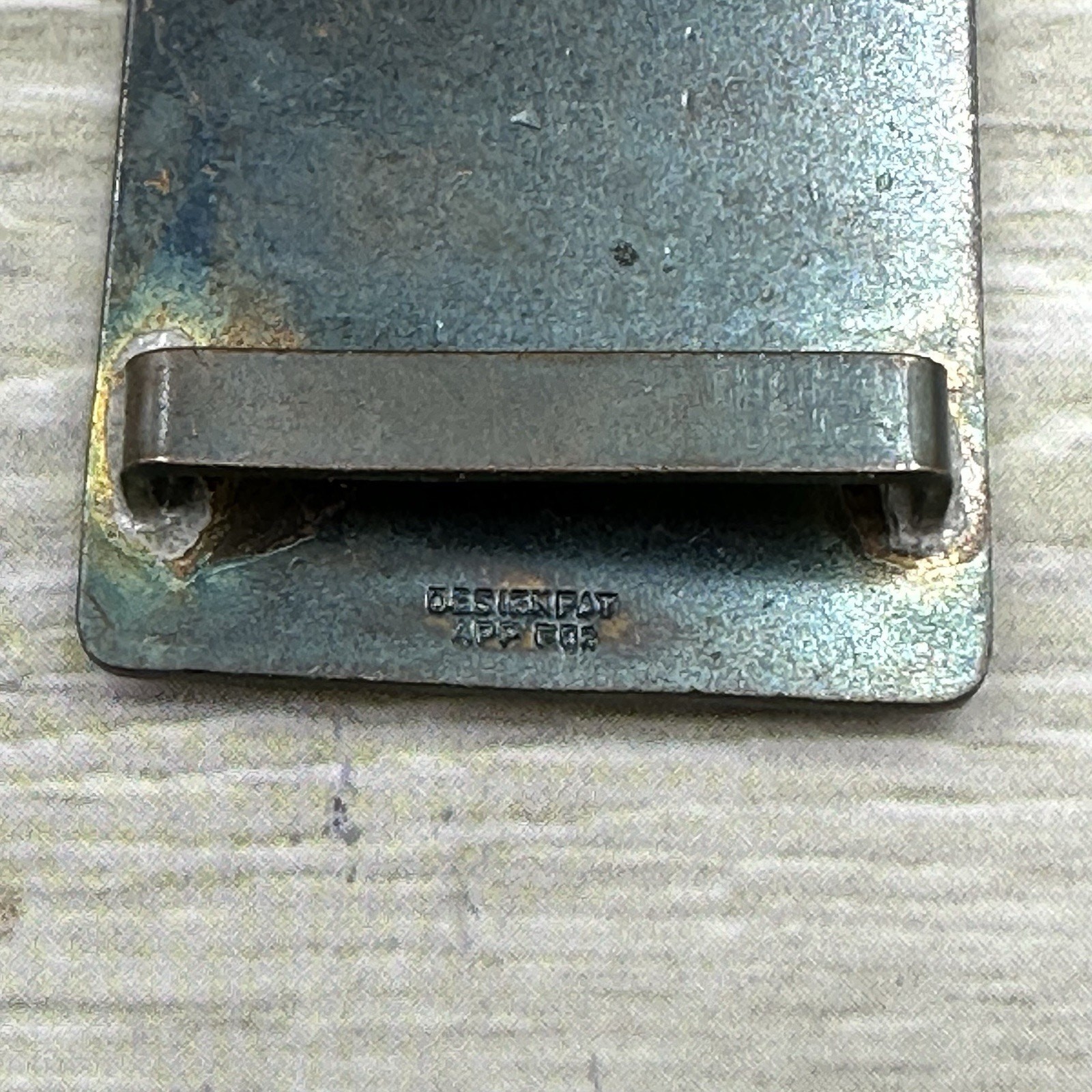 Vintage Belt Buckle American Bowling Congress Most Improved Award 1957-1958