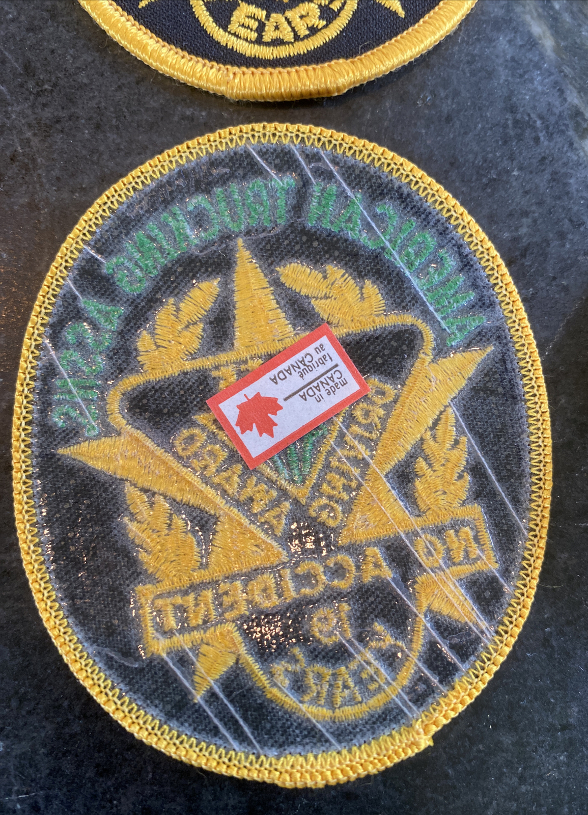 ATA SET SAFE DRIVING AWARD PATCH AMERICAN TRUCKING ASSOCIATION MILE 23 Yrs