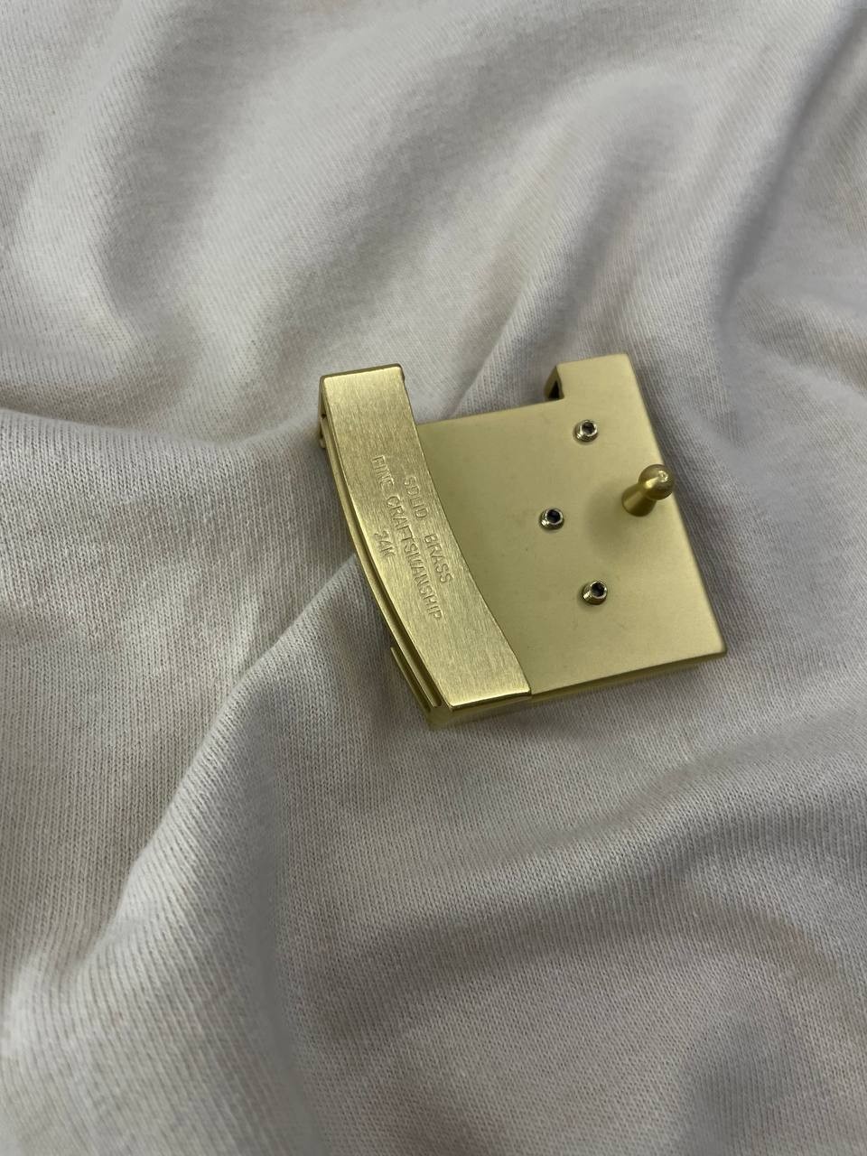 Louis Vuitton LV Initiales Belt Buckle Gold Tone
