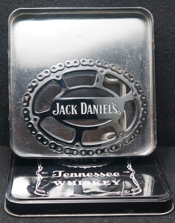 XD25151 *NOS* VINTAGE 2013 *JACK DANIEL&rsquo;S* TENESSEE WHISKEY ALCOHOL BELT BUCKLE