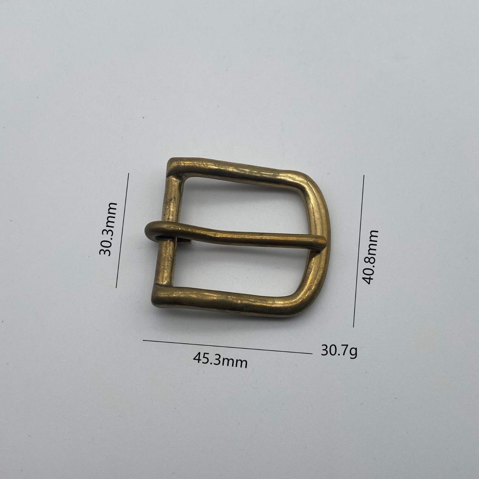 Solid Brass Buckle Handbag Buckle Luggage Fastener Buckle 16/25/30/33mm