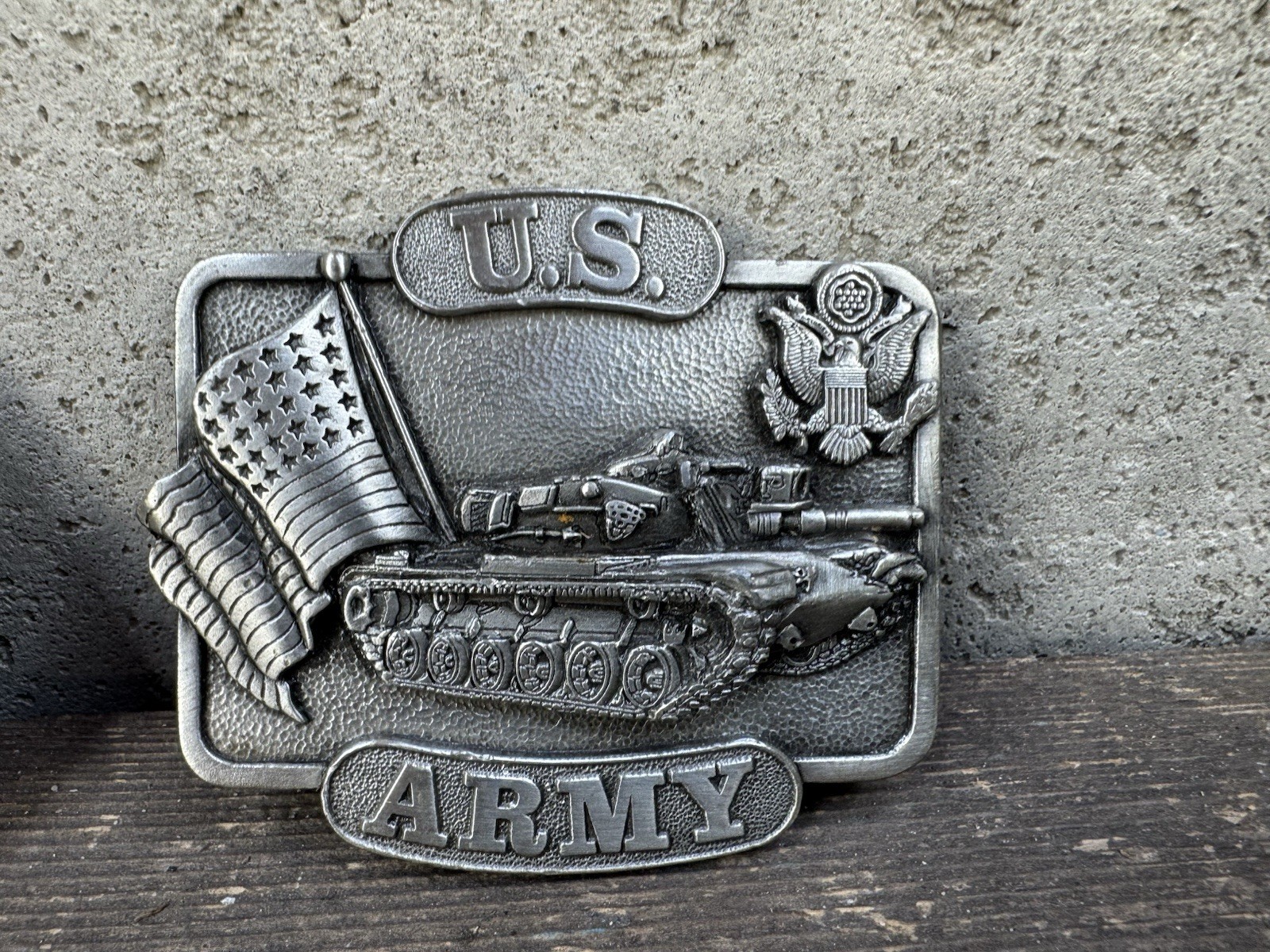 Belt Buckle Lot Of 3 US Army Veterans Memorial Montana