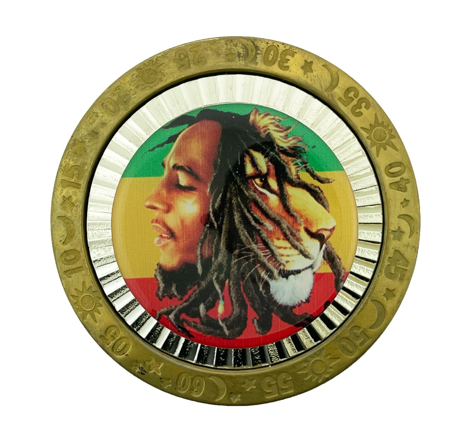 12 Pc LOT Rastafarian Lion Judah Marijuana Leaf CLOSEOUT Belt Buckle Wholesale