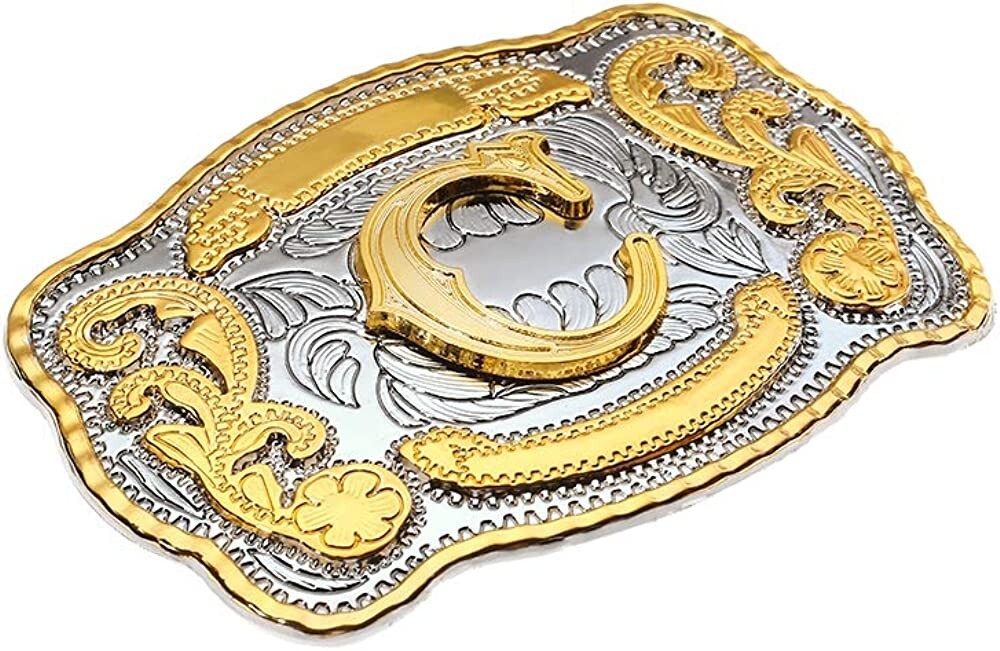 INITIAL (C) BELT BUCKLE LETTER COWBOY WESTERN RODEO TEXAS STAR Hebillas Vaqueras