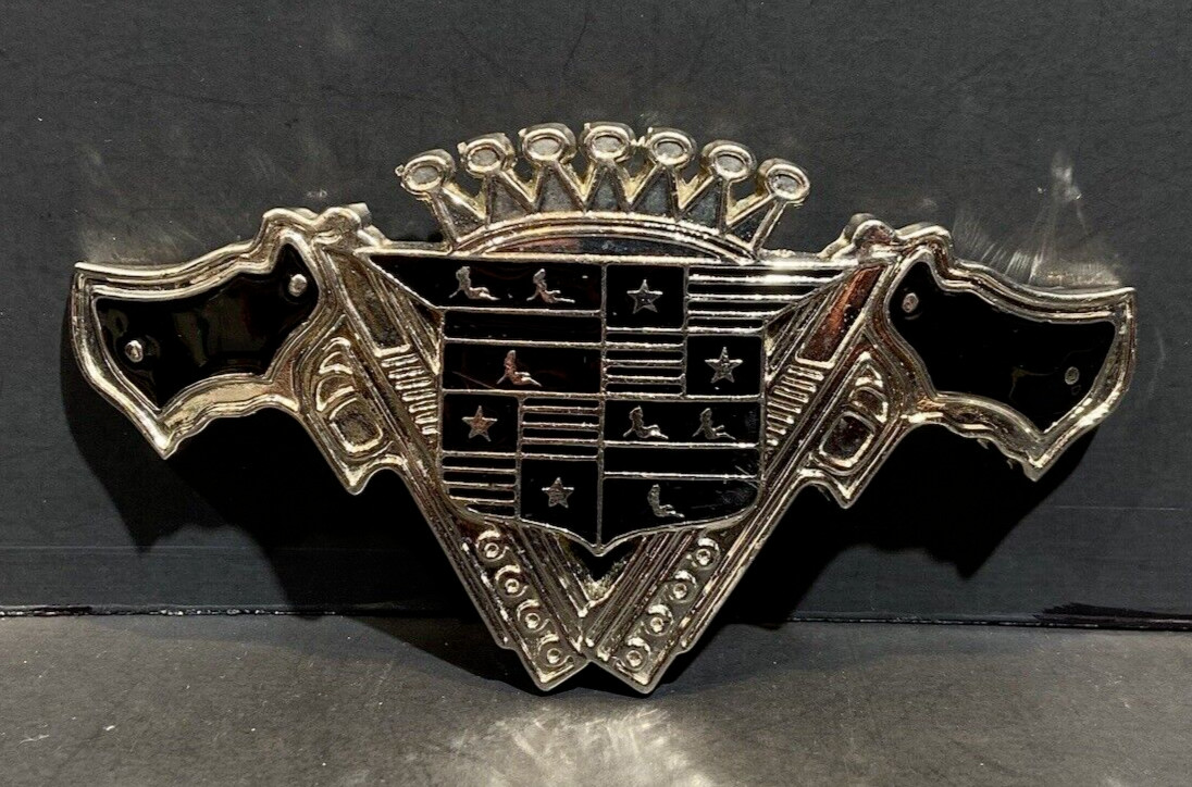 187 Inc Belt Buckle Guns Crest Emblem Black Enamel Silver Tone w/ Bottle Opener