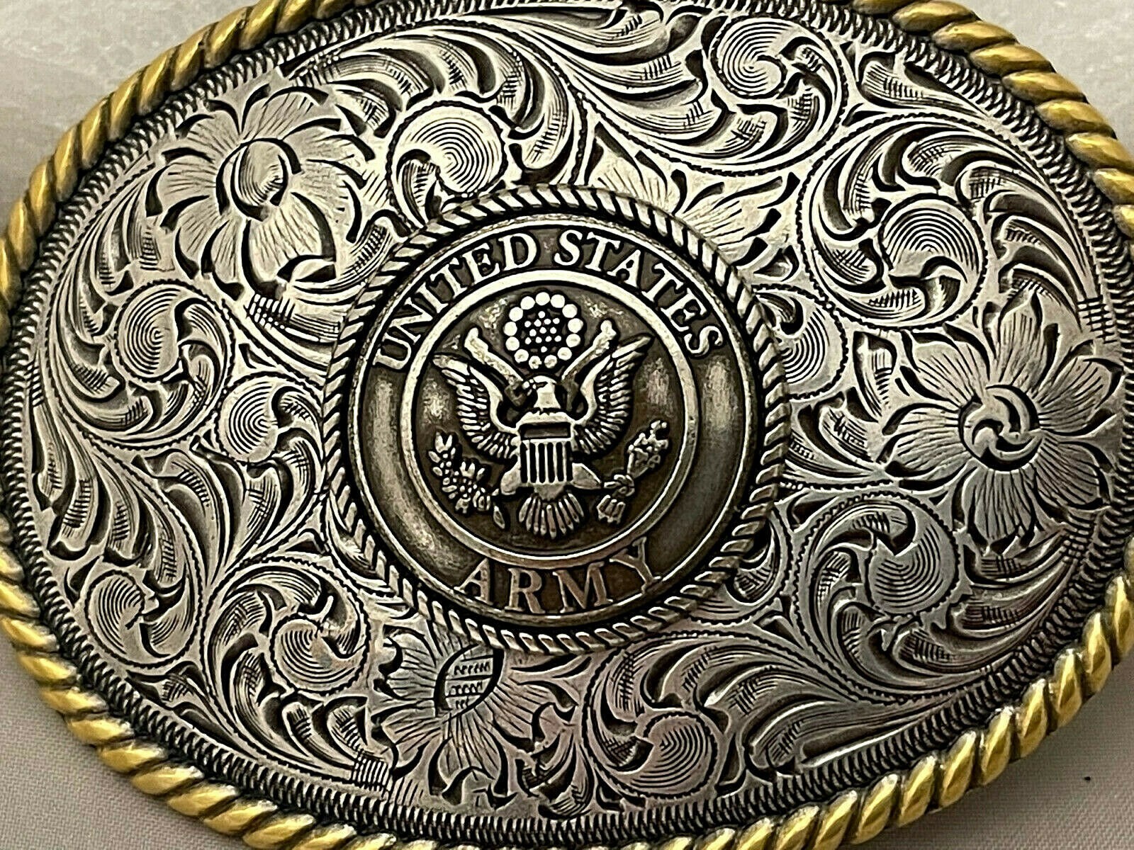 United States Army Western Style Buckle