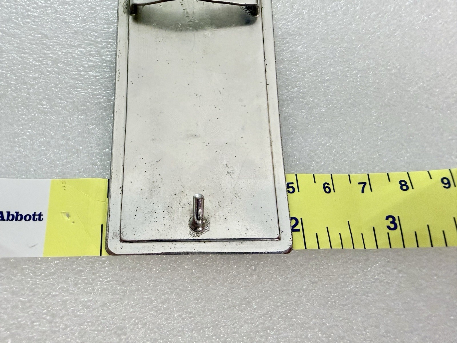 NO 1 APACHE Silver and Blue Belt Buckle 2 in Reg US Pat Off OOAK – PLEASE READ –