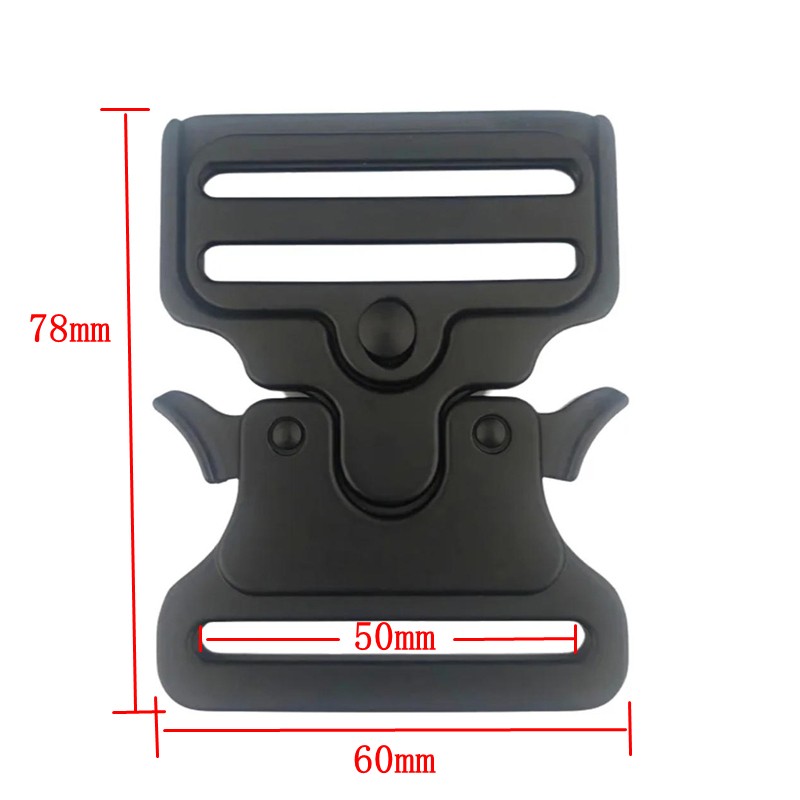 Heavy Duty Tactical Belt 2 inch Quick Release Buckle Military Man Belt Buckles