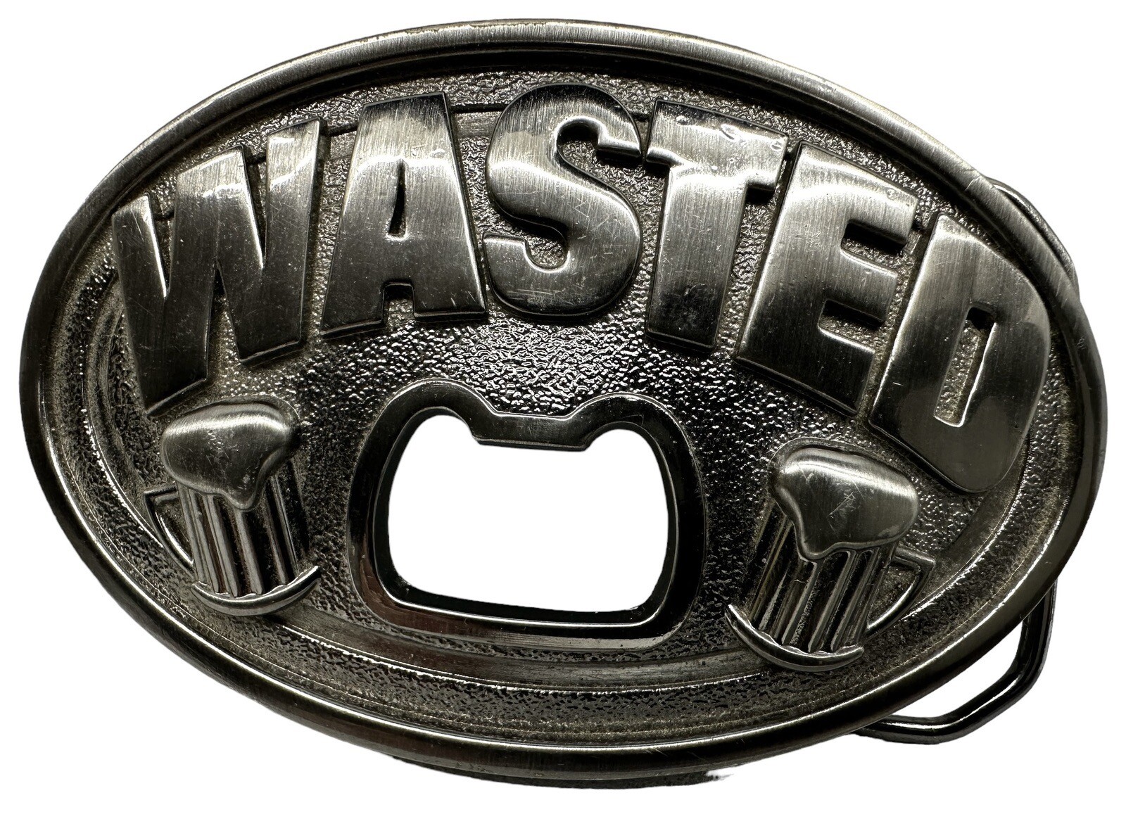 Vintage 90&rsquo;s Kalan Wasted Beer Bottle Opener Belt Buckle