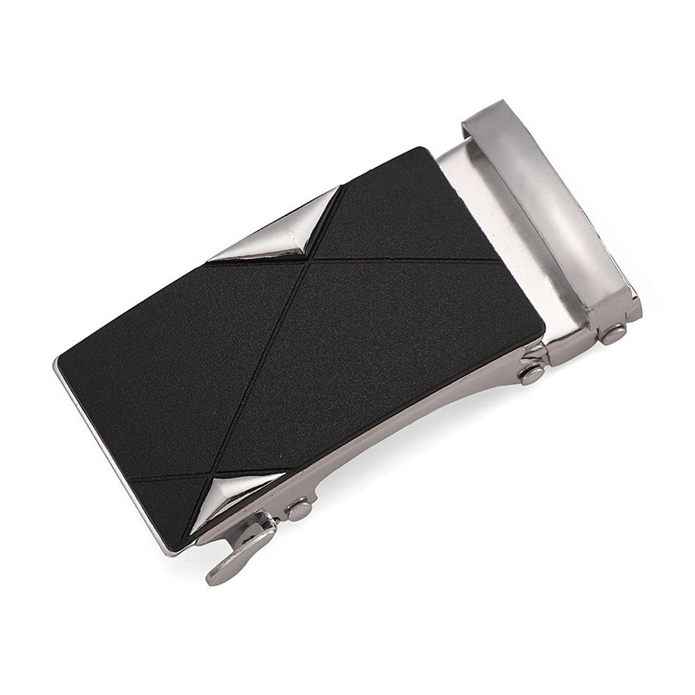 Classic Men’s Automatic Slide Buckle Rectangle Ratchet Belt Buckle Replacement