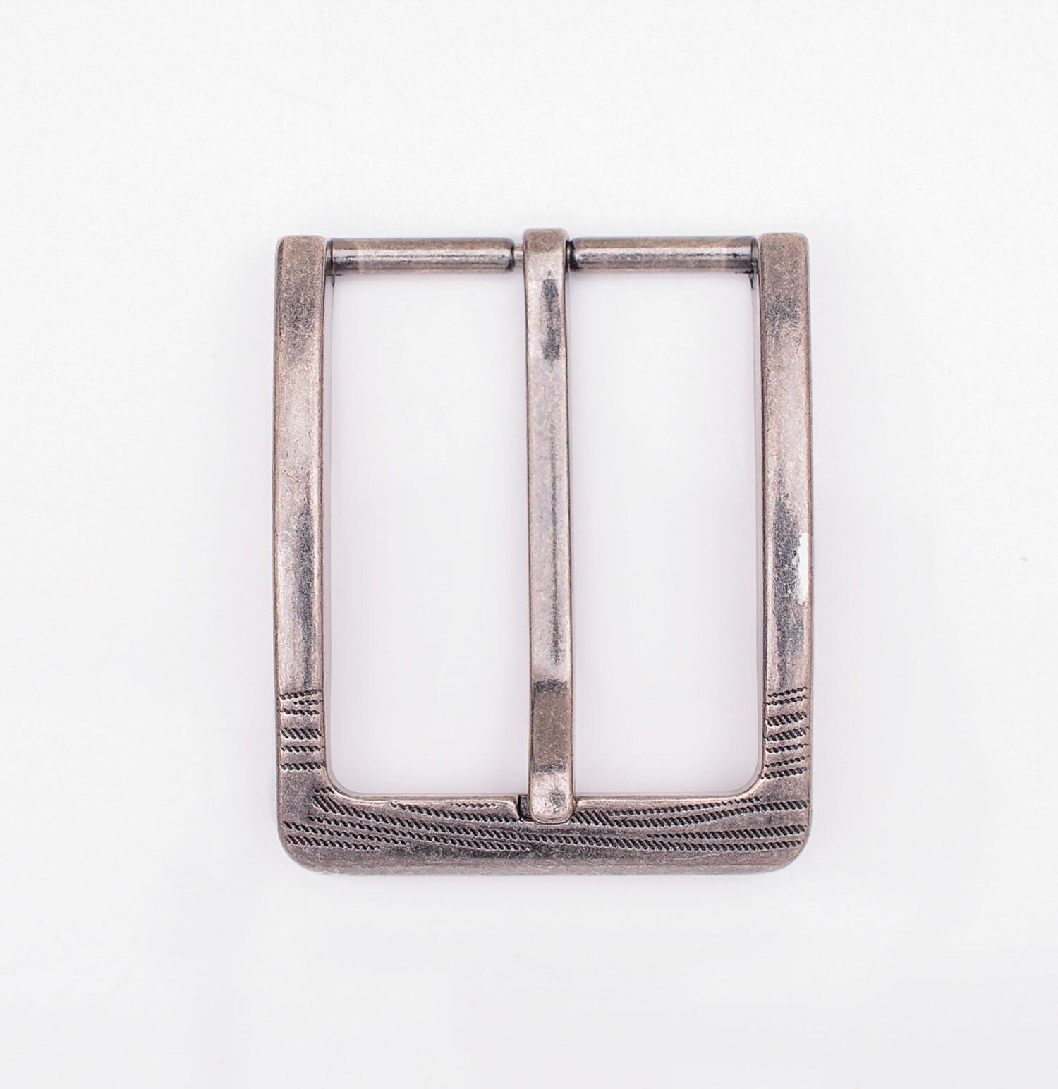 1-1/2&Prime; (40 mm) Nickel Free Single Prong Rectangular mens Belt Buckle Replacement