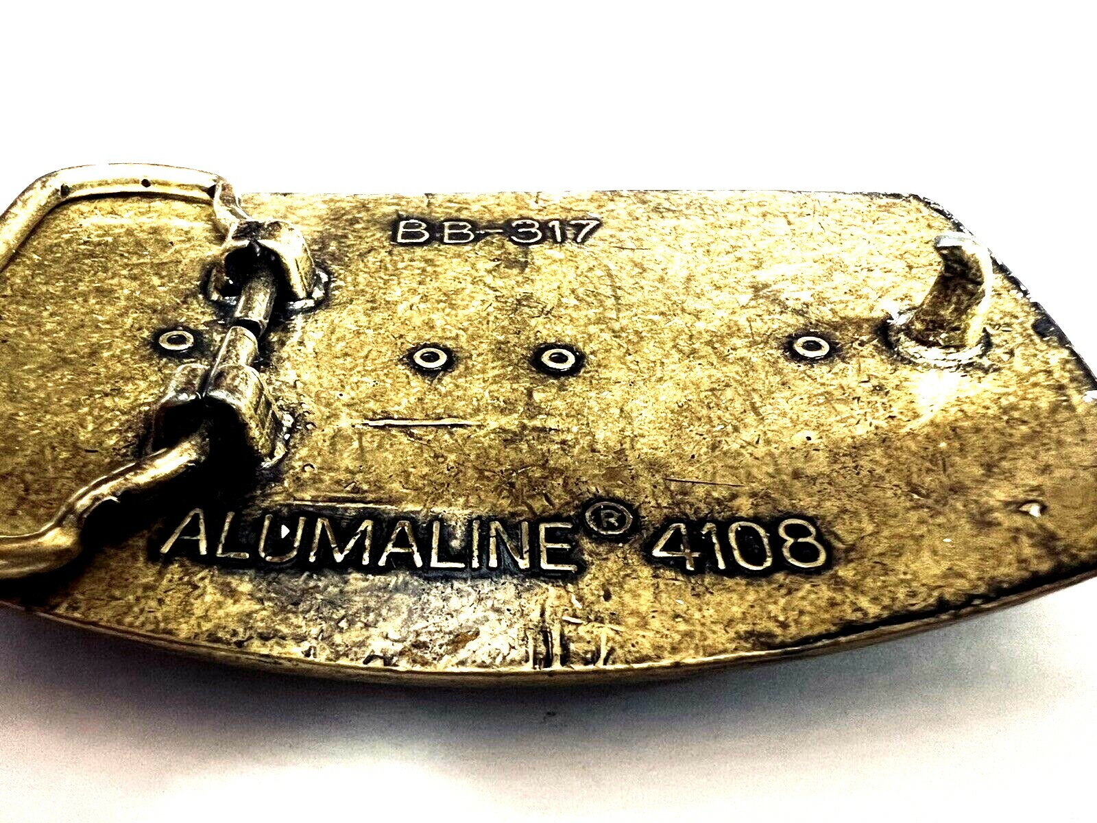 Eagle Engrave Leather Buckle Made In USA(3”-”2 1/2” )Fit for 1-1/2” Wider belt,