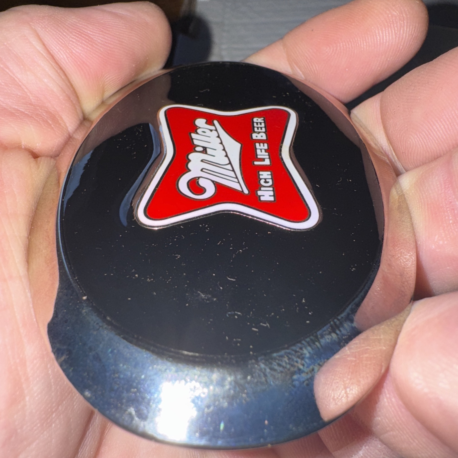 Miller High Life Beer Silver Belt Buckle Fast Free Shipping